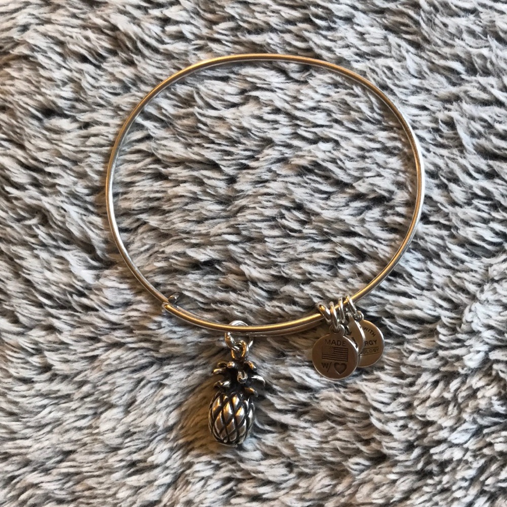 Pineapple Alex and Ani Bangle